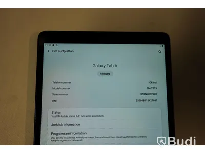 Galaxy Tab A - SM-T515, 10.1", svart, Samsung.