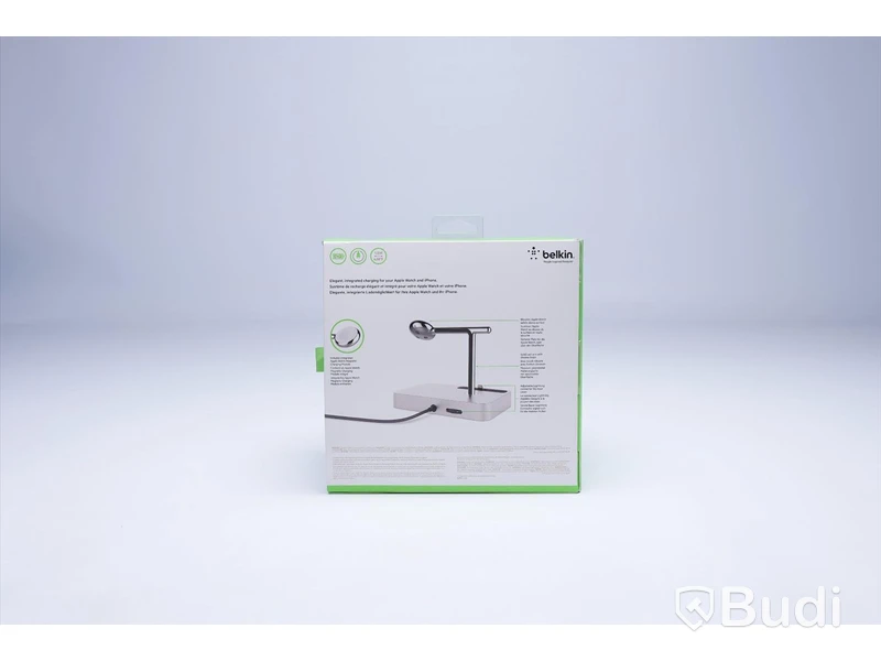 Charge Dock for Apple Watch + iPhone, Belkin. Ny, Obruten förpackning.