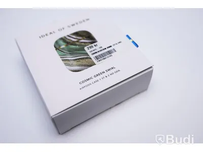 Airpod-fodral - 3 st, passar 1:st och 2:nd gen, vit, grön och svart, Ideal of Sweden. Ny, Obruten förpackning.