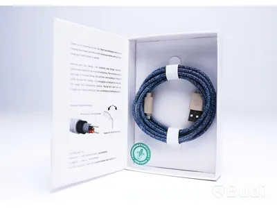 Kabel USB-Lightning - 3 st, blå, Le Cord. Ny, Obruten förpackning.