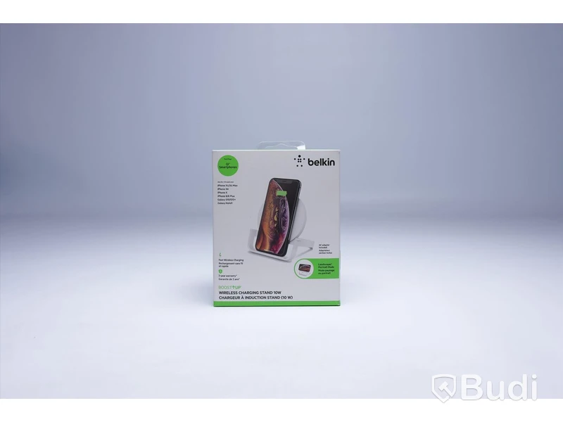 Trådlöst landningsställ, 10W, Belkin. Ny, Obruten förpackning.