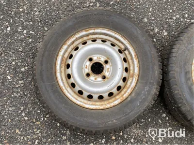 Dubbade släpvagnshjul 175/70R13 - 2 st