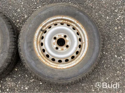 Dubbade släpvagnshjul 175/70R13 - 2 st