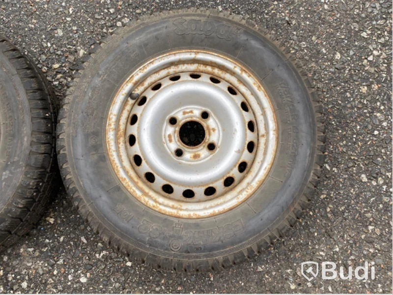 Dubbade släpvagnshjul 175/70R13 - 2 st