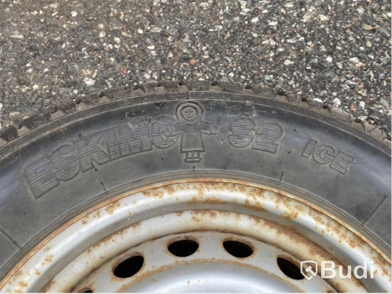 Dubbade släpvagnshjul 175/70R13 - 2 st