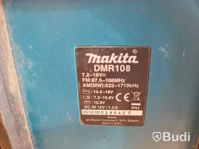 Makita byggradio DMR108