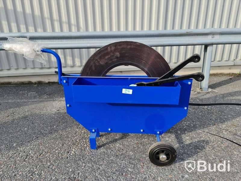Inbindningsvagn stålband med verktyg