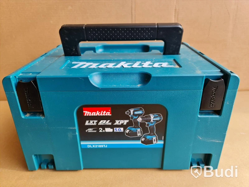 Makita DLX2189TJ 18V-Combokit Borrskruvdragare DDF484Z Slagskruvdragare DTD153Z Nypris ca: 7,149SEK