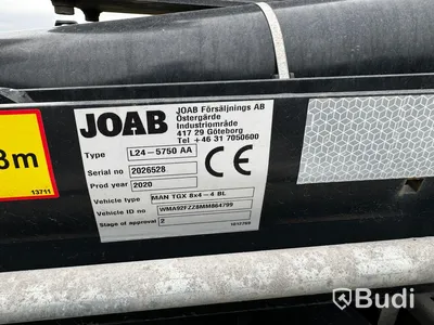 Lastväxlare MAN TGX 35.510 8x4-4BL -2020 | Joab L24
