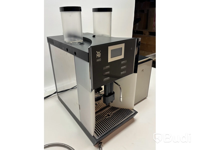 Kaffemaskin WMF 1400 och mjölkkyl Vitrifrigo FG 10l WMFE