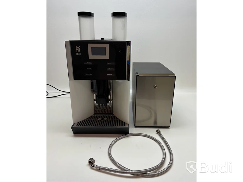Kaffemaskin WMF 1400 och mjölkkyl Vitrifrigo FG 10l WMFE