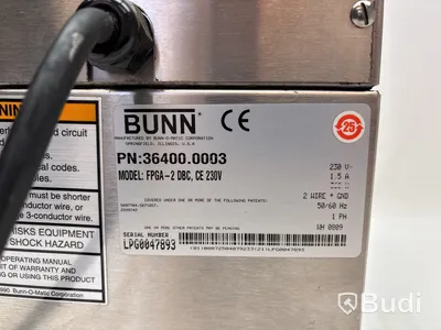 Kaffekvarn Bunn, FPGA-2 DBC