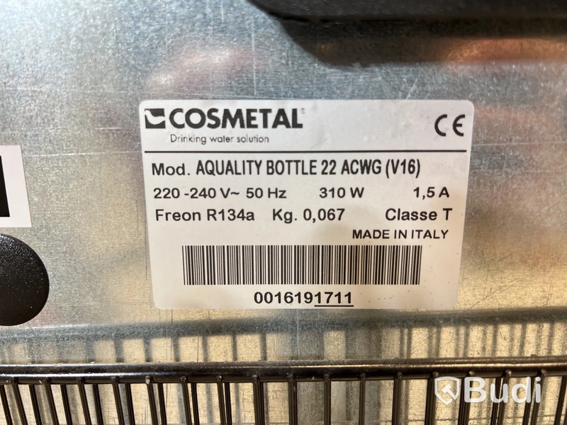 Vattendispenser Cosmetal, Aquality bottle 22 ACWG Avtal - A9714756
