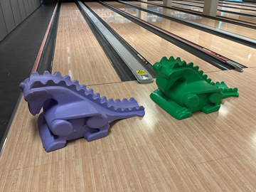2 st bowlingramper för barn