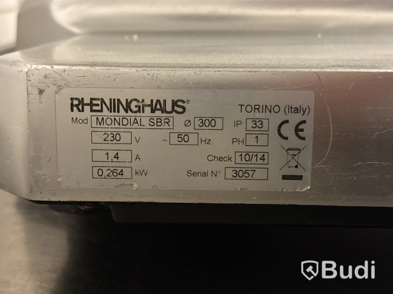 Skärmaskin Rheninghaus Mondial SBR