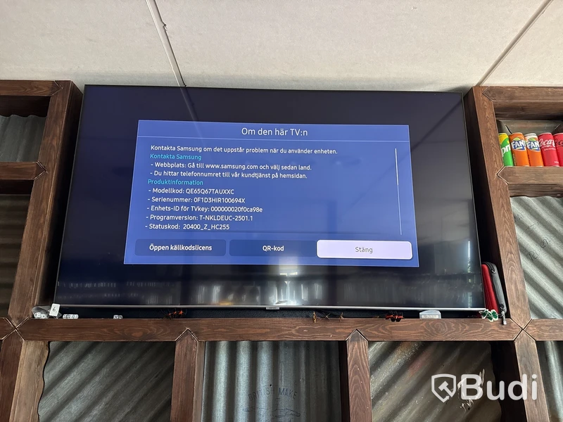65” TV Samsung QE65Q67TAUXXC