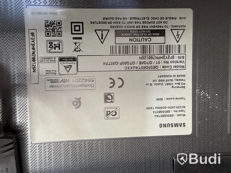 55” TV Samsung QE55Q65TAUXXC
