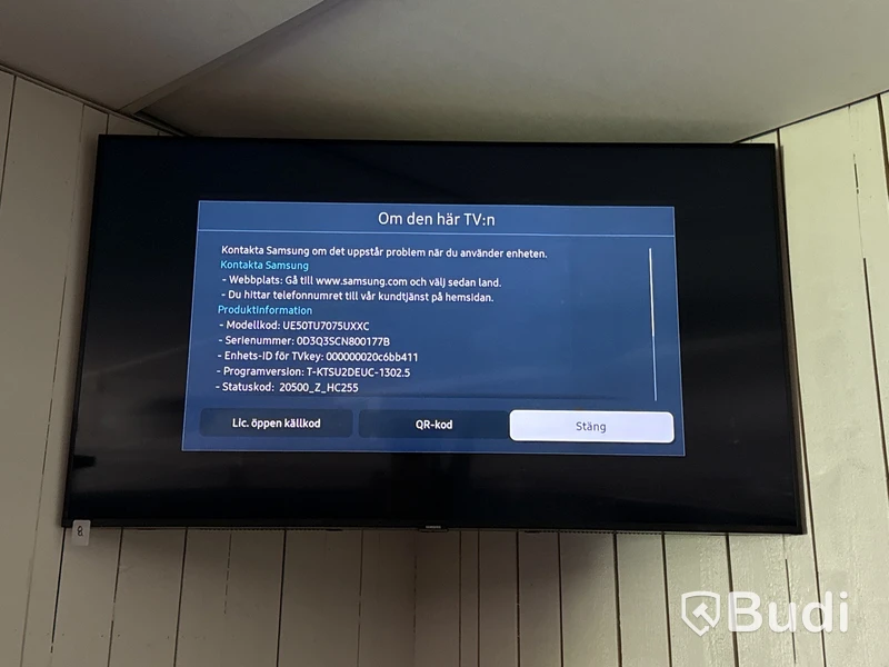 50” TV Samsung UE50TU7075UXXC