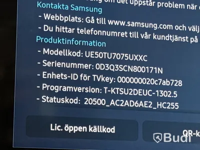 50” TV Samsung UE50TU7075UXXC