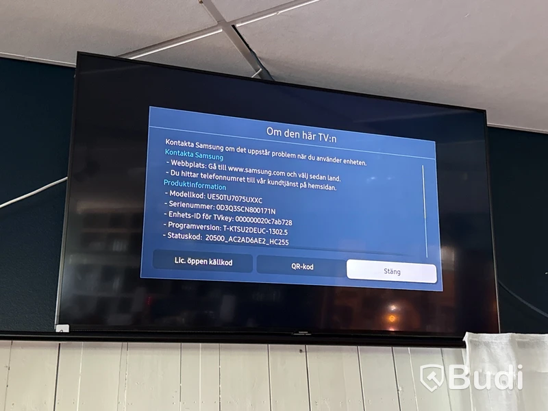 50” TV Samsung UE50TU7075UXXC