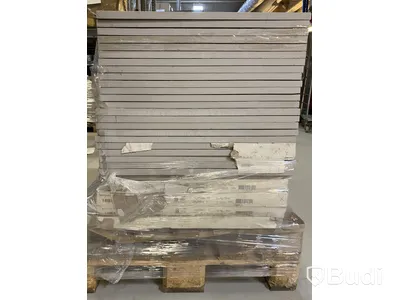 44,64 kvm Kakel Bricmate Z66 QUARTZIT PEARL 60x60 cm, UTOMHUS