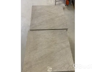 44,64 kvm Kakel Bricmate Z66 QUARTZIT PEARL 60x60 cm, UTOMHUS