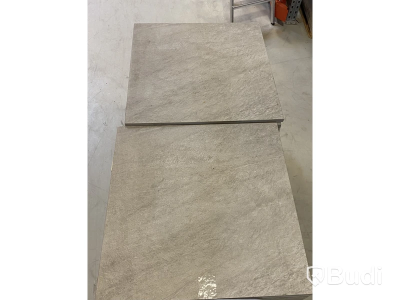 44,64 kvm Kakel Bricmate Z66 QUARTZIT PEARL 60x60 cm, UTOMHUS