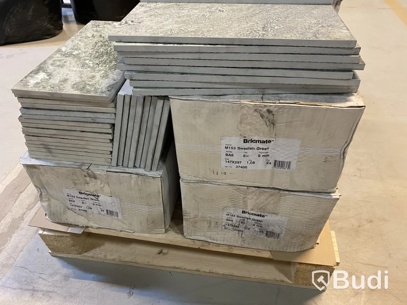 8,64 kvm Kakel Bricmate M153 KOLMÅRDEN 15x30 cm