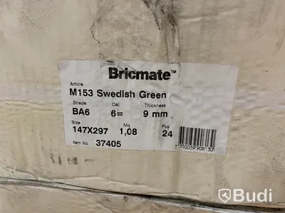 8,64 kvm Kakel Bricmate M153 KOLMÅRDEN 15x30 cm