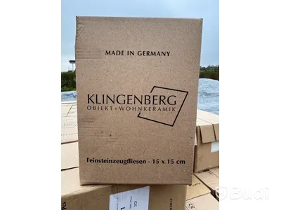 Klinkers från Klingenberg, M15x15, tot ca 25kvm