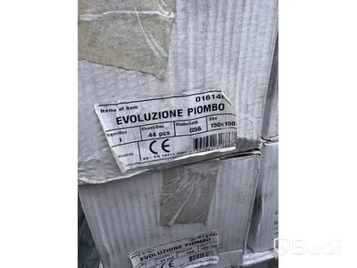 Klinker evoluzione piombo 15x15 tot ca 15kvm