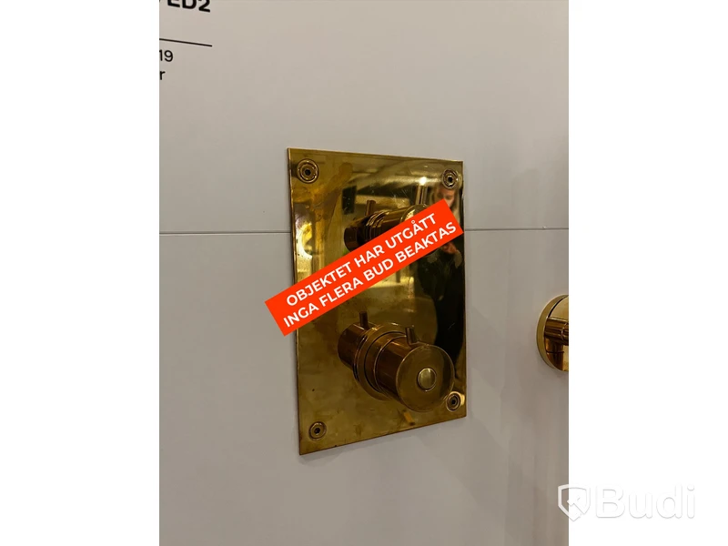 Tapwell BOX inbyggnadsdusch mässing (Obs! Behöver kompletteras)