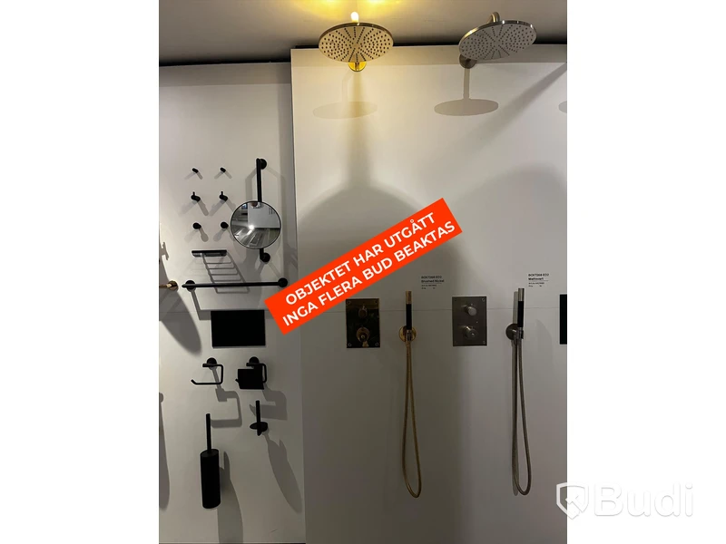 Tapwell BOX inbyggnadsdusch mässing (Obs! Behöver kompletteras)