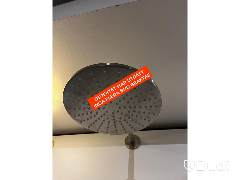 Tapwell BOX inbyggnadsdusch brushed nickel (Obs! Behöver kompletteras med delar)