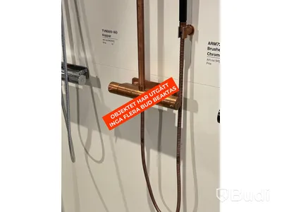 Takdusch Tapwell Koppar Nypris ca 14 000 kr