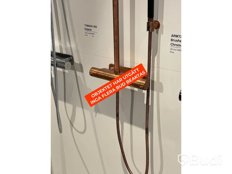 Takdusch Tapwell Koppar Nypris ca 14 000 kr