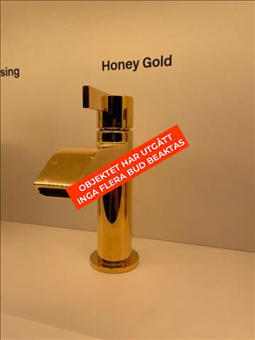 Tvättblandare Tapwell  arm071 Honey Gold Nypris ca 4000 kr- OBJEKTET HAR UTGÅTT