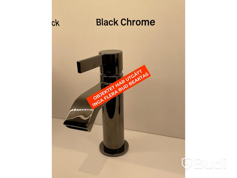 Tvättblandare Tapwell black chrome Nypris ca 5000 kr