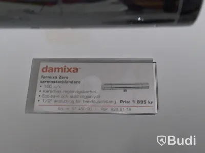 2st TermostatBlandare Damixa Obs! Fd. utställningsex.