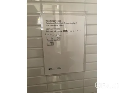 Duschpaket hansgrohe Raindance select Obs! Fd. utställningsex. Nypris ca 15000 kr
