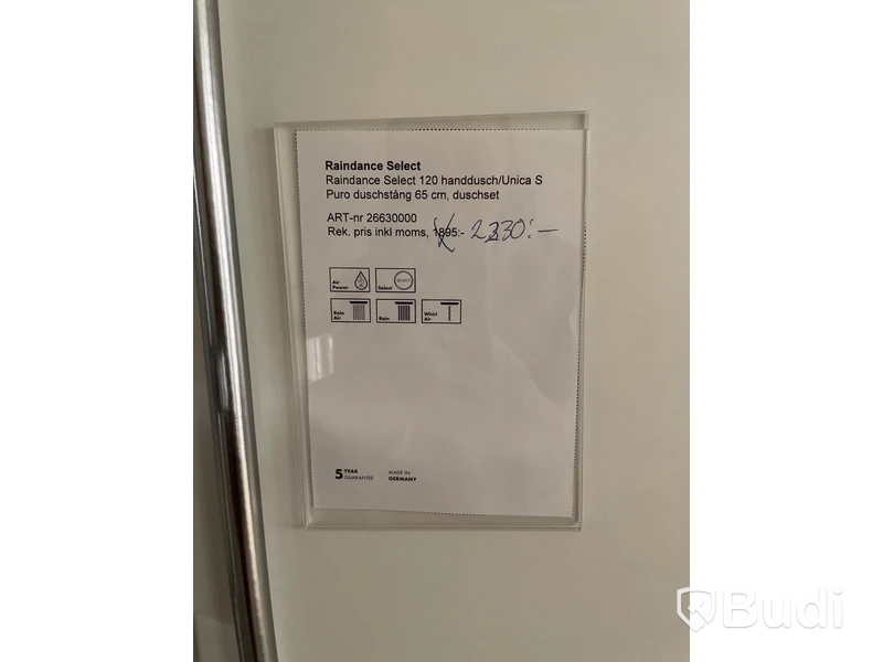 Div duschtillbehör hansgrohe Raindance select Obs! Fd. utställningsex.