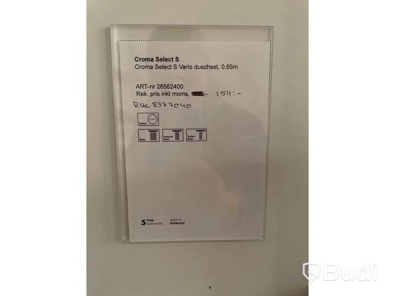 Div duschtillbehör hansgrohe Raindance select Obs! Fd. utställningsex.
