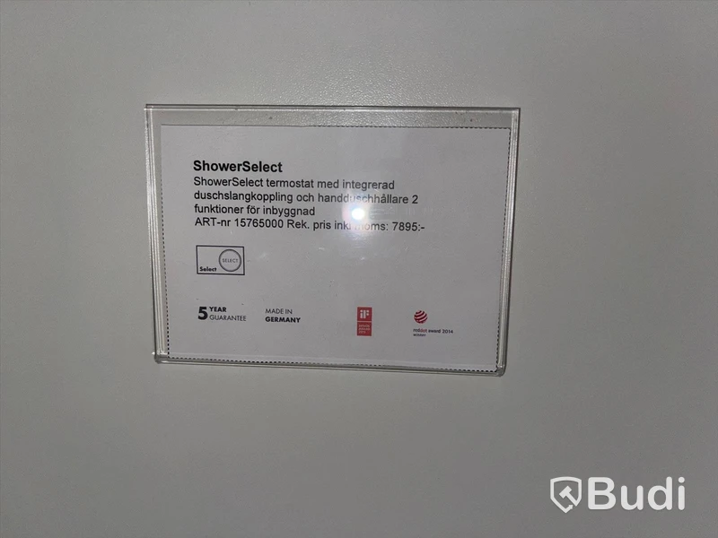 Duschpaket Hansgrohe Raindance Obs! Fd. Utställningsex. Nypris ca 14 000 kr.