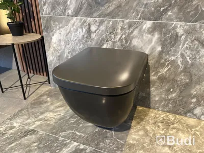 Vägghängd WC Duravit D2 Happy Antracite Nypris ca 7000 kr