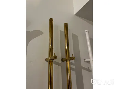 2st Handdukstorkar INR line guld (175 cm) Nypris ca 5800 kr/st