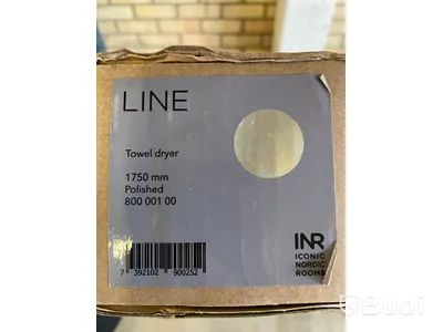 Handdukstork - INR Line Towel Dryer 1750mm Polished. Ny, Obruten förpackning. Nypris ca 3500kr