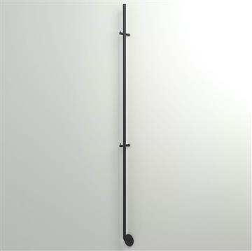 Handdukstork - INR Line Towel Dryer 1750mm Matte Black. Ny, Obruten förpackning. Nypris ca 3500kr