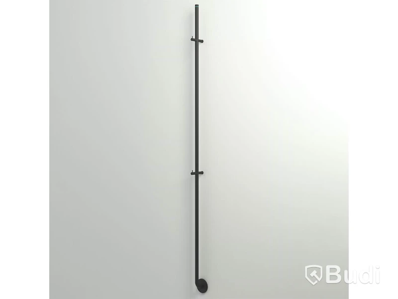 Handdukstork - INR Line Towel Dryer 1750mm Matte Black. Ny, Obruten förpackning. Nypris ca 3500kr