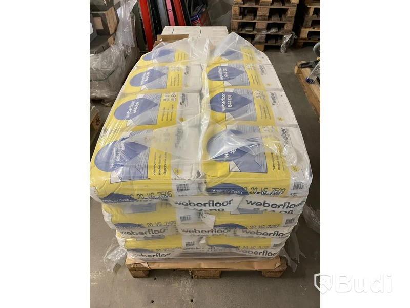 Värmegolvspackel - Weberfloor 644 DR 20kg. OBS! Tillverkningsdatum: 20/09/2022