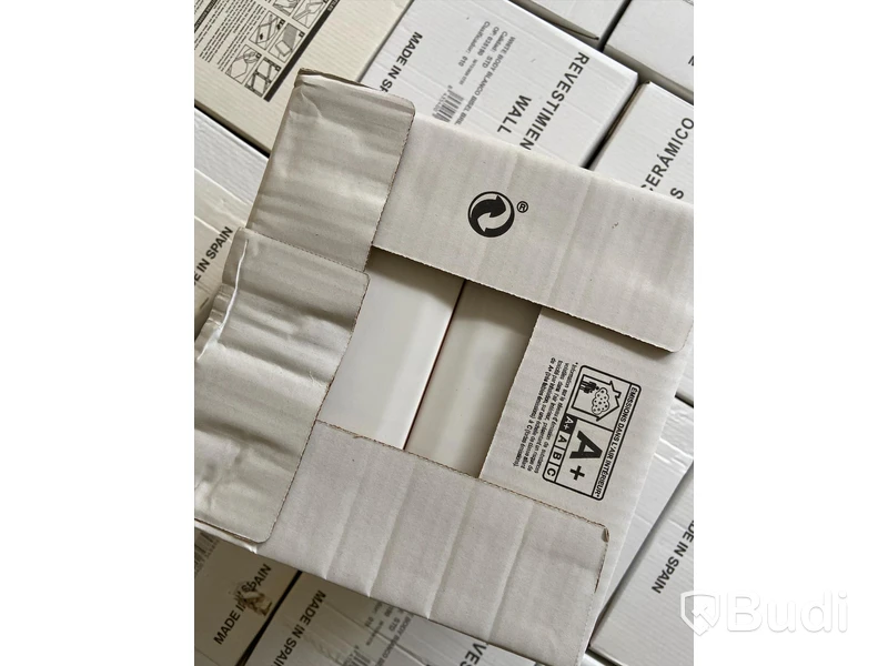 Väggkakel 23st lådor - Revestimiento Ceramico Wall Tiles White Body 20x10cm